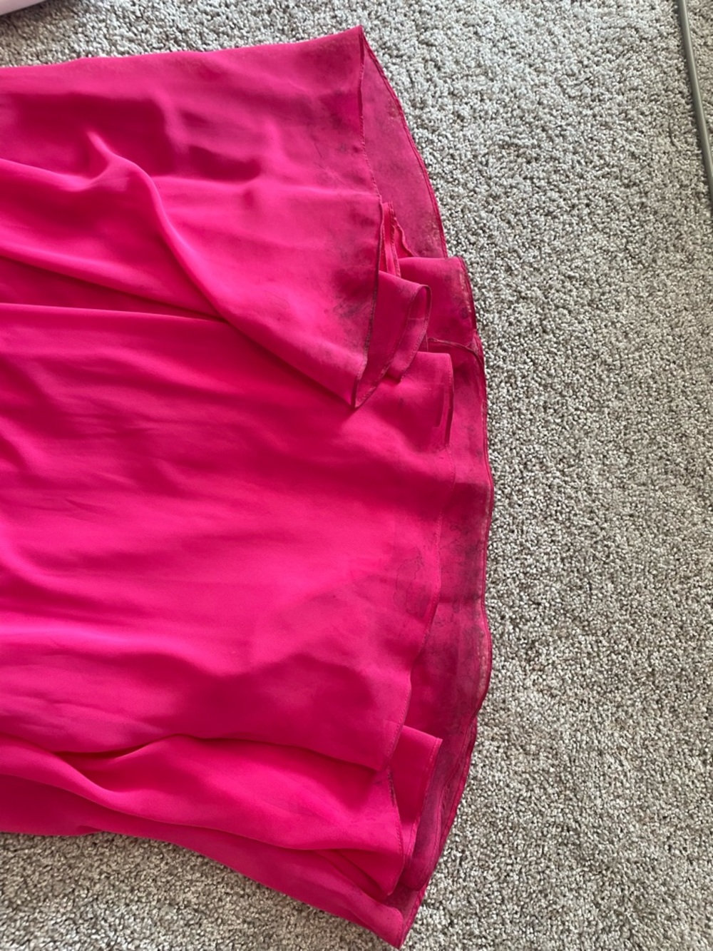 Allure Bridals Strapless Fuchsia Pink Evening Gown - Picture 4 of 5